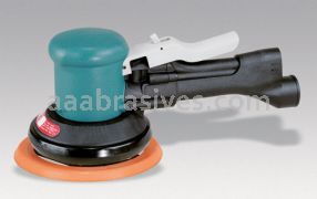 Dynabrade 58600 6" Dual-Grip Random Orbital Sander, Central Vacuum 10,000 RPM, 3/16" Dia. Orbit