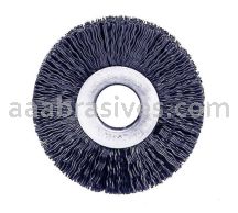 Weiler 29025 - 1-1/2" .010, 3/8" AH Copper Center Nylon Wheel - 012382290252