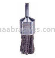 1-1/8" Knot Wire End Brush, .014 SS, Retail Pack (EBB-41)
