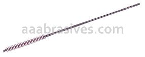 1.015" Nylox Micro Abrasive Tube Brush, 600 Grit AO, 1" B.L. (TW-.1.015)