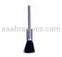 1/4" Miniature End Brush, Stiff Hair Fill, 3/32" Stem (ME-861 )