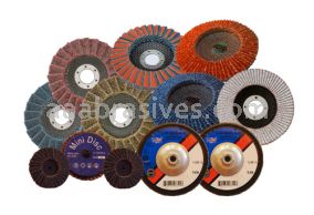 4-1/2" Abrasive Flap Disc Ultra, T-29Angled, Phenolic Backing, 40Z, 5/8-11" A.H.