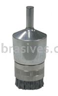Weiler 11168 - 1" , .022/320 SC , Nylox End Brush, Banded - 012382111687