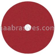 7x7/8 #120 XE Resin Fiber Sanding Disc