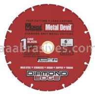 Morse&reg; Metal Devil Diamond Edge 6x.050x7/8-5/8 Cut-Off Wheel