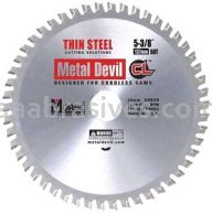 Morse Metal Devil NXT&reg; Thin Steel 5-3/8 50 Teeth Circular Saw Blades CL