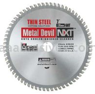 Morse Metal Devil NXT&reg; Thin Steel 7 68 Teeth Circular Saw Blades