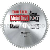 Morse Metal Devil NXT&reg; Thin Steel 9 68 Teeth Circular Saw Blades