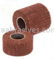 CS Unitec PTX Fleece Nonwoven Grinding Wheels 43601 4-1/8" x 4" Keyed Shaft 600 Grit
