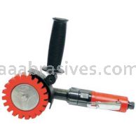 Dynabrade 18258 Autobrade Red DynaZip Eraser Wheel Tool