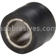 Dynabrade 11069 - Contact Wheel, 7/16" Dia. x 3/8" W x 1/4" I.D., Crown Face, 70 Duro Rubber