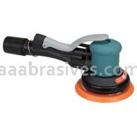 Dynabrade 58603 6" Central Vac 3/8" Orbit Lip Seal Shroud Dual-Grip Random Orbital Sander 