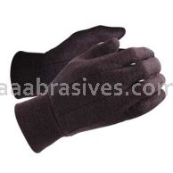 ERB 14430 336-010 Brown Jersey Large Gloves