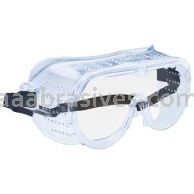 ERB 15143 116 Perforated Goggle Clear Frame Clear Anti-fog lens