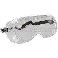 ERB 15147 118 Splash Goggle Clear Frame Clear Anti-Fog lens