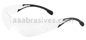 ERB 16265 I-Fit Flex Eye Protection Clear and Black Temples | Clear Lenses