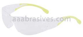 ERB 16266 I-Fit Flex Eye Protection Clear and Apple Green Temples | Clear Lenses
