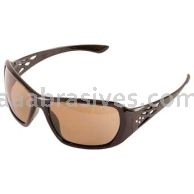 ERB 17955 Rose Black Frame Brown Smoke Lenses