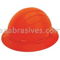 ERB 19265 Americana Full Brim With Accessory Slots Mega Ratchet 4-Point Nylon Safety Helmet