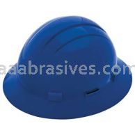 ERB 19266 Americana Full Brim With Accessory Slots Mega Ratchet 4-Point Nylon Safety Helmet