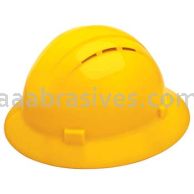 ERB 19432 Americana Full Brim Vent Mega Ratchet 4-Point Nylon Safety Helmet
