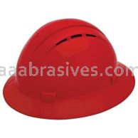 ERB 19434 Americana Full Brim Vent Mega Ratchet 4-Point Nylon Safety Helmet