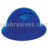 ERB 19436 Americana Full Brim Vent Mega Ratchet 4-Point Nylon Safety Helmet