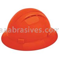 ERB 19437 Americana Full Brim Vent Mega Ratchet 4-Point Nylon Safety Helmet