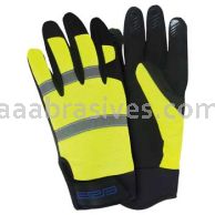 ERB 21302 428-010 (M200) Mechanics Gloves Reflective Stripes Large Gloves