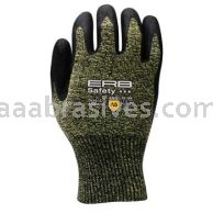ERB 22376 A5A-110 Aramid Cut Glove With Nitrile Micro-Foam Coating Medium Gloves