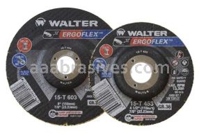 Walter 15T458 4-1/2x7/8 80 Grit Ergoflex Discs