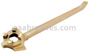 CS Unitec&trade; EX110ES-305B 305mm 3/4inch & 2" Copper Beryllium Bung Wrench