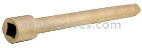CS Unitec&trade; EX1504A-100A 3/8" 100mm Extension Aluminum Bronze Bar