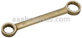CS Unitec&trade; EX202-20-22B 20x22mm Double Box Wrench Straight 12 PT Copper Beryllium