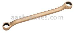 CS Unitec&trade; EX202F-21-23B 21 X 23mm Double Box Wrench Offset 12 PT Copper Beryllium