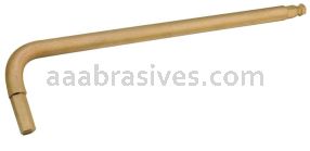 CS Unitec&trade; EX209LS-015UB 3/32" Hex Wrench Ball point W/handle Copper Beryllium