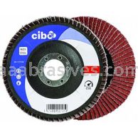 Cibo Abrasives 4-1/2 x 5/8-11 60 Grit Ceramic Conical Flap Disc