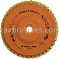 Walter 07T452 4-1/2" Instant Polish Polishing Flap Discs