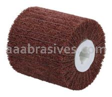 Dynabrade DynaBrite 79482 4-1/4 x 4 x 5/8-11 A60/Coarse Interleaf Flap Wheel