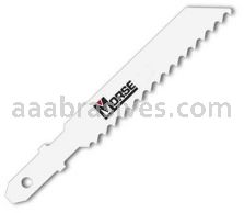Morse&reg; Jigsaw Bi-Metal Blade 3x3/8x.035 14 TPI T-Shank | 5 Blades/Pkg 