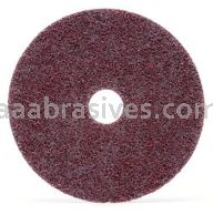 3M&trade; 7000046245 5 x 7/8 Center Hole ACRS H&L Heavy Duty Light Grinding and Blending Scotch-Brite Disc