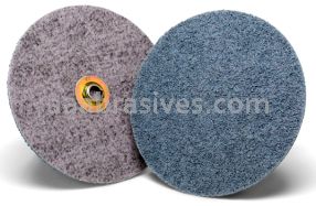 3M 7000000781 3" ACRS TSM Super Duty Light Grinding and Blending Scotch-Brite Roloc Disc