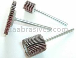 Wendt Abrasives 112004 Mounted Mini Flap Wheel 3/8" x 3/8" x 1/8" shank A60
