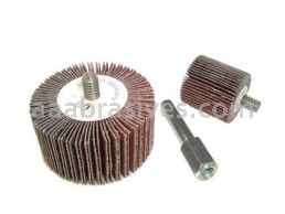 Wendt Abrasives 111242 Mounted Flap Wheel 1" x 1" x 1/4-20 shank A40