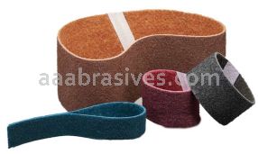6x312 AMED Maroon Surface Conditioning Belt Low Stretch Premium