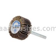 Merit Abrasives 08834137563 3/4 x 3/8 x 1/8 Small Diameter Flap Wheels With 1/8" Steel Shank 180 Grit Merit Aluminum Oxide