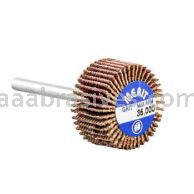 Merit Abrasives 08834137564 3/4 x 3/8 x 1/8 Small Diameter Flap Wheels With 1/8" Steel Shank 240 Grit Merit Aluminum Oxide