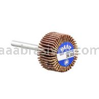 Merit Abrasives 08834137565 3/4 x 3/8 x 1/8 Small Diameter Flap Wheels With 1/8" Steel Shank 320 Grit Merit Aluminum Oxide