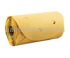 Norton Abrasives 66254477328 5" P220 Grit C-wt Gold Reserve A296 Vac Paper PSA Disc Rolls