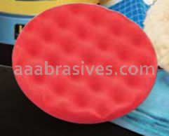 Norton 3-1/4" Nor-grip Orange Foam Buffing Pad